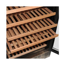 Kibernetik Weinklimaschrank WKH120F01 Chromstahl