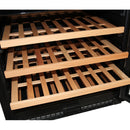 Kibernetik Weinklimaschrank WKH46F01 Chromstahl