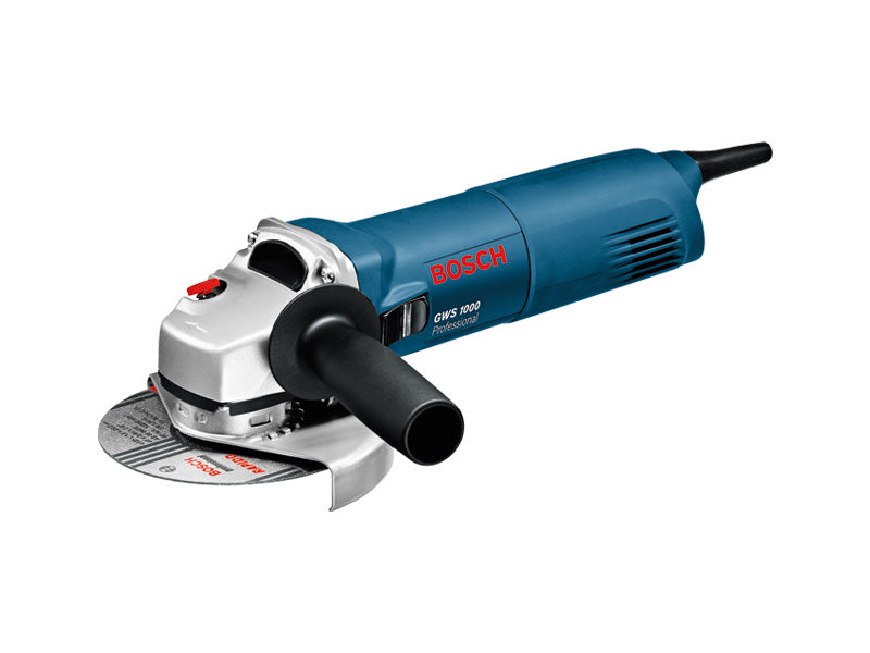 Bosch Professional Building device GWS 1000 angle grinder with quick -tension nut
