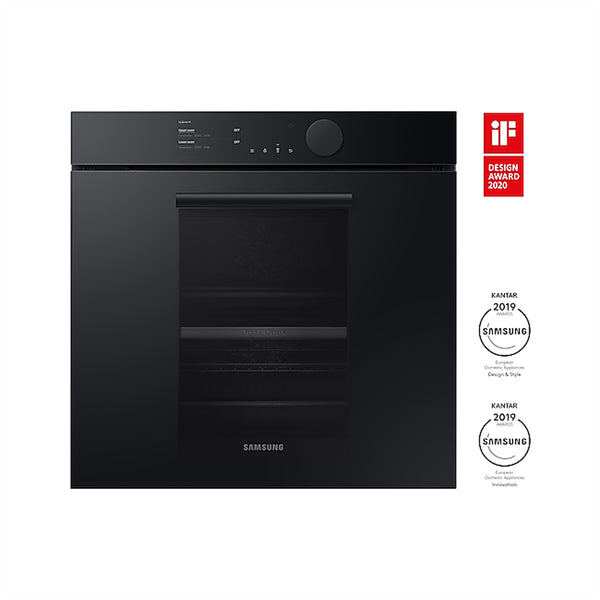 Samsung oven/steam oven 75l dual cook graphite gray
