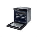 SAMSUNG Ofen Dual Cook Steam Clean Black