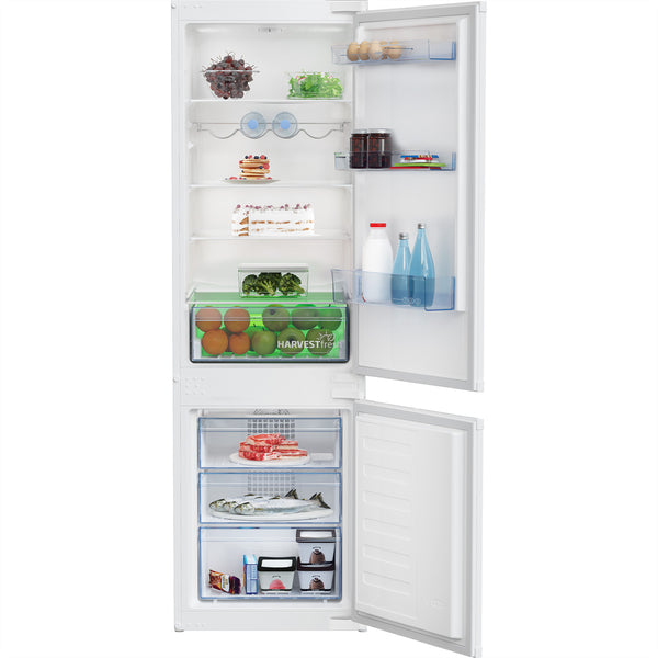 Réfrigérateur d'installation de Beko avec congélateur 262L, Classe E