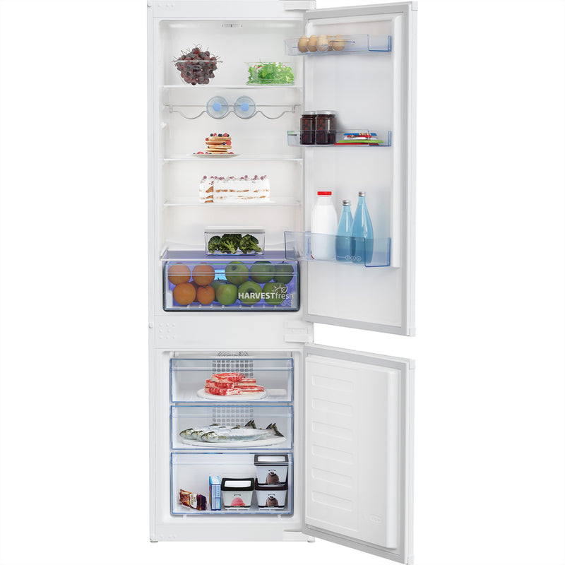 Beko installation refrigerator with freezer 262l, E-Class