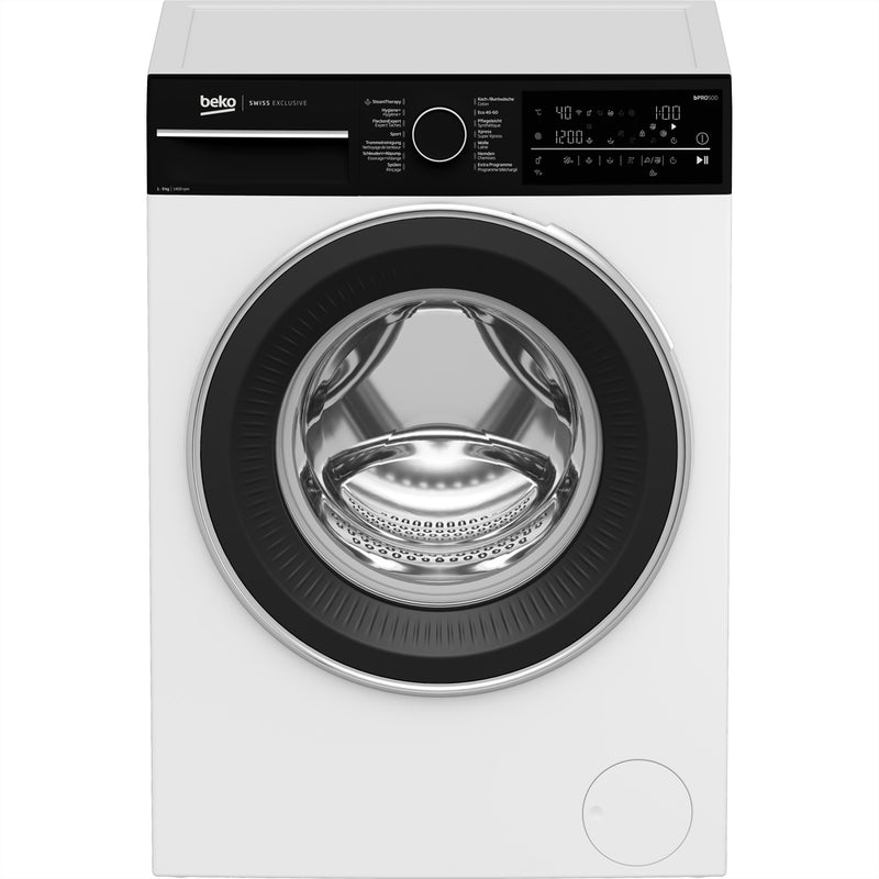 Machine à laver de la machine à laver Beko 9kg un blanc
