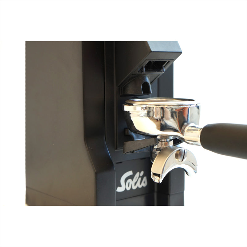 Solis coffee machine grinding black