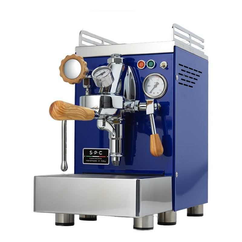 SPC Espressomaschine Bari Blu, Set inkl. Zubehör