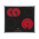 Siemens Küchenmaschine ET645FNP1C Glaskeramik Kochstellen 60 cm Facetten design