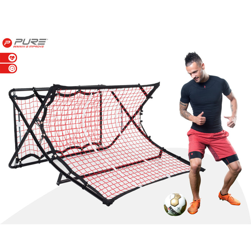 Pure2IMProve Leisure Outdoor Pure Football Trampoline Black Red