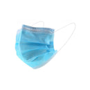 Kibernetics Maschera di protezione della bocca usa e getta 175x95mm 3 strati pp 50 pezzi nella scatola