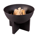 Mr. Grill Fire shell with cross foot & grill ring