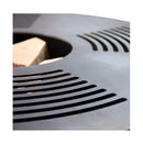 Mr. Grill Fire shell with cross foot & grill ring