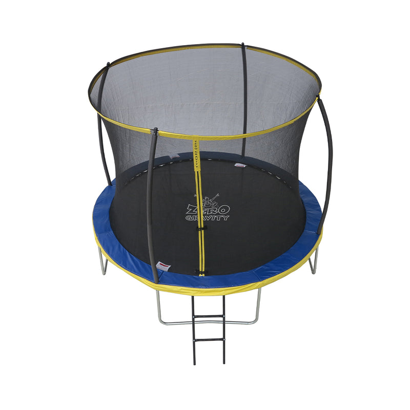 Zero Gravity Leisure Outdoor Trampoline Ultima 4 305cm with a safety net