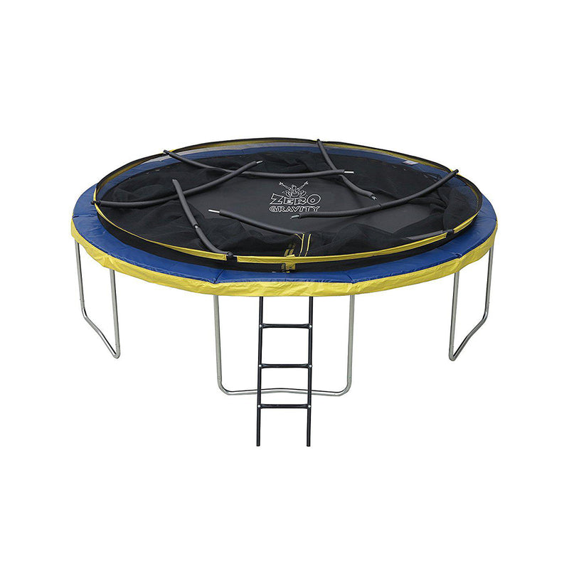 Zero Gravity Leisure Outdoor Trampoline Ultima 4 366cm with a safety net