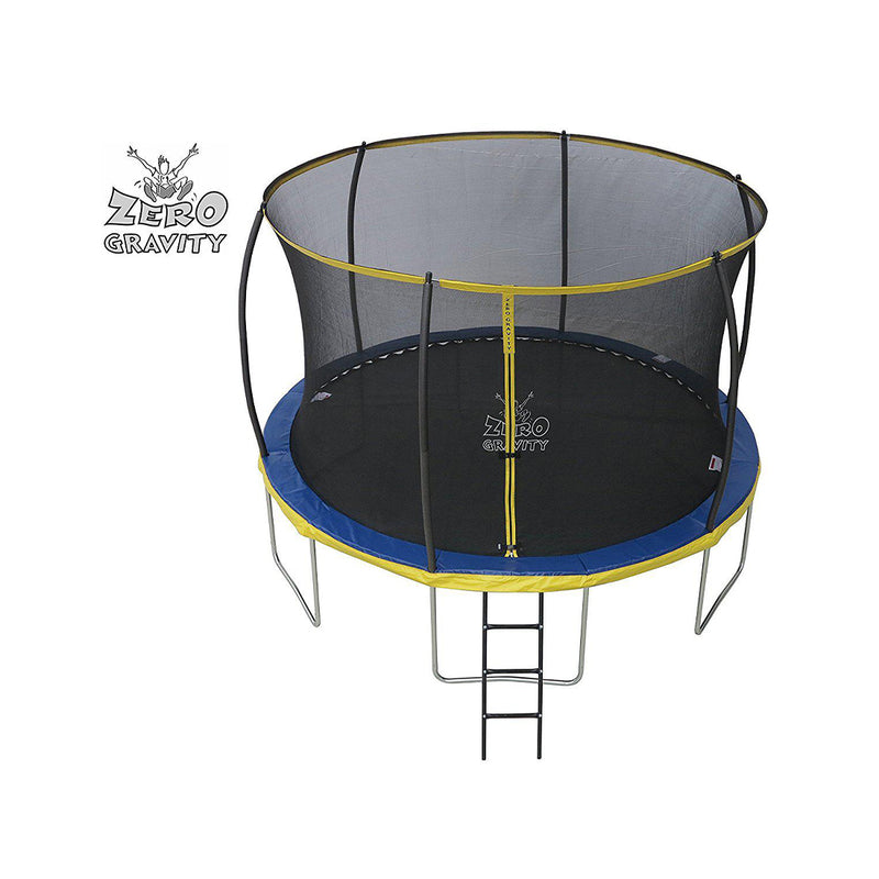 Zero Gravity Leisure Trampoline esterno Ultima 4 366 cm con rete di sicurezza