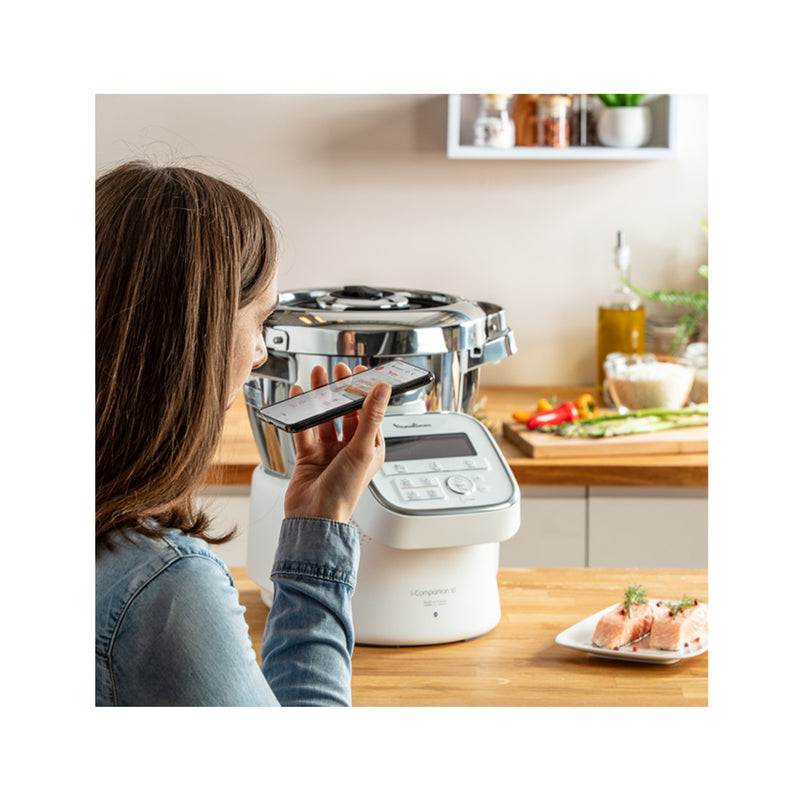 Moulinex Küchenmaschine I-COMPANION XL V2 Küchenmaschine mit Kochfunktion