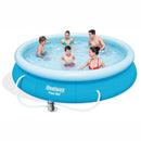 Bestway Leisure Piscine extérieure set rapide Ø 366x76cm avec pompe filtrante