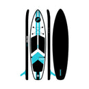 PURE Freizeit Outdoor iSUP Racing 350x79x15 cm türkis/schwarz