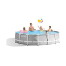 INTEX Freizeit Outdoor Pool Prism Frame rund Ø 427x107cm