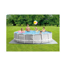 INTEX Freizeit Outdoor Pool Prism Frame rund Ø 427x107cm