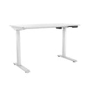 Contini office table Contini height adjustable 1.2x0.6m white
