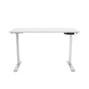 Contini office table Contini height adjustable 1.2x0.6m white