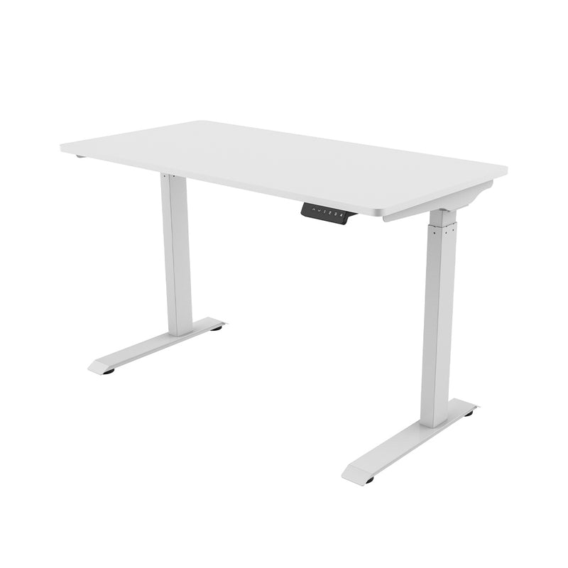 Contini office table Contini height adjustable 1.2x0.6m white