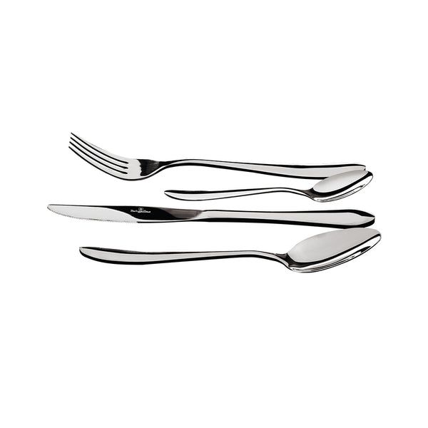 Berlinger House Stainless Steel 4-pc. Cutlery set with travel bag