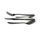 Berlinger Haus schwarz 4-tlg. Besteck-Set mit Reisetasche