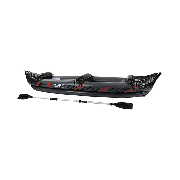 Pure leisure outdoor 4fun inflatable kayak for 2 people. 325x81x53cm