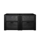 Webergarden raised bed with storage compartments