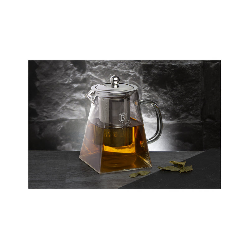 Berlinger Haus with stainless steel filter teapot made of glass 750ml