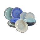 Tavola Küchenbedarf Geschirrset Blue 18 Teilig