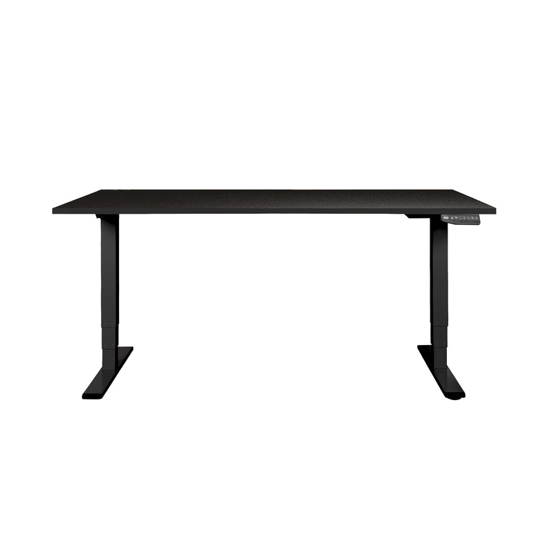 Contini Office Furniture High Adjustable Office Table Black 1.8x0,8m Cadre Black Ral 9005