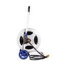 WeberGarden Gartenmaschine Weber Garden Metallschlauchwagen 45M