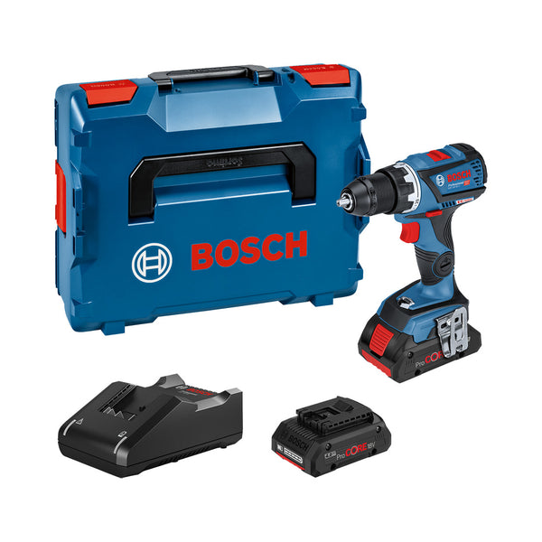 Bosch Professional Drilling & Aviting GSR 18V-60 2x4,0 AH Drilling a corda da cacciaio