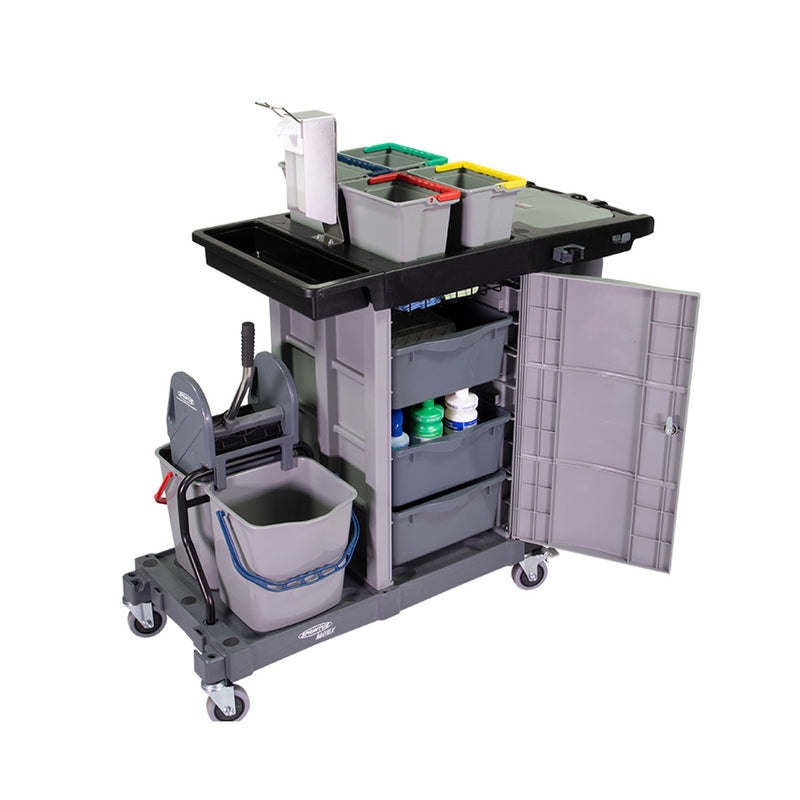 Sprintus clean & maintain matrix press with 4-bucket system