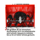 Hecht Gartenmaschine 9661 Benzin Schneefräse