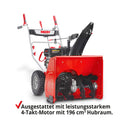 Hecht Gartenmaschine 9661 Benzin Schneefräse