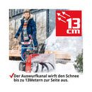 Hecht Gartenmaschine 9661 Benzin Schneefräse