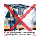 Hecht Gartenmaschine 9661 Benzin Schneefräse