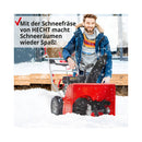 Hecht Gartenmaschine 9661 Benzin Schneefräse