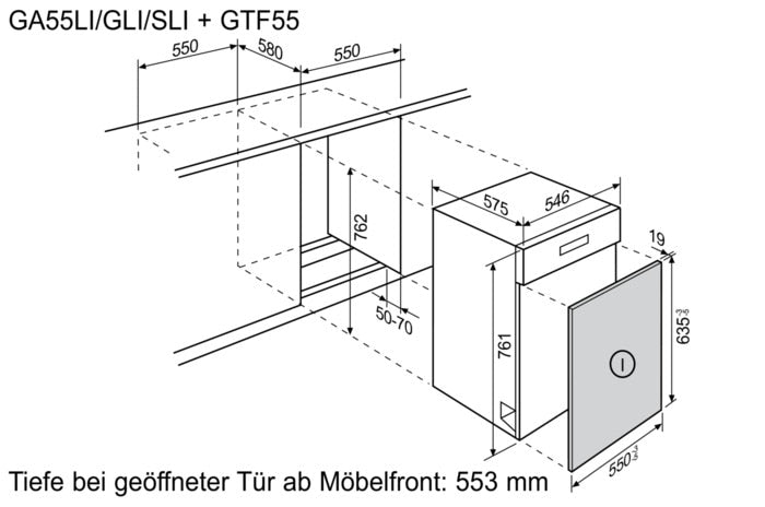 Electrolux Geschirrspüler Einbau GA55GLISP
