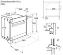 Electrolux Backofen Einbau EB6GL4SP