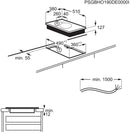 Electrolux Induktionskochfeld ohne Rahmen WOK38TSILO, WOK