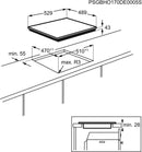 Electrolux glass ceramic hob GK56TO