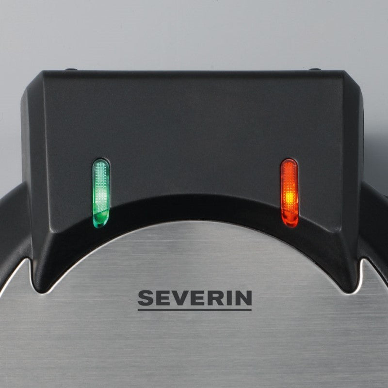 Severin Waffle Iron WA2103 Nero/argento