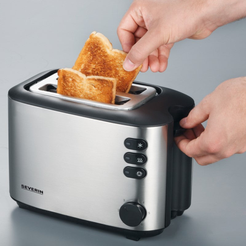 Severin Toaster AT2514 stainless steel/black