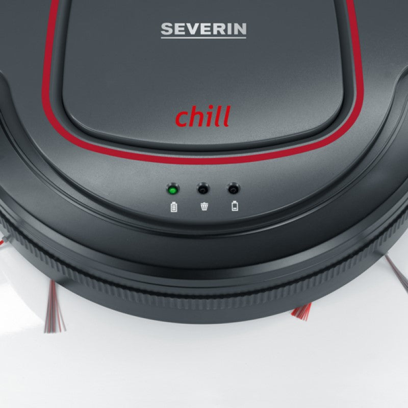 Severin vacuum cleaner robot RB7025 Chill® Black/Red