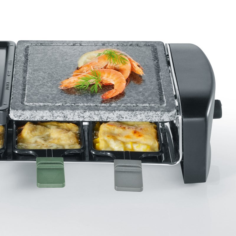 Severin Raclette oven RG9645 with natural stone
