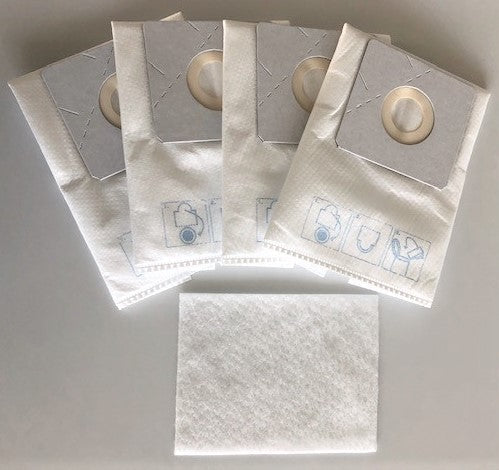 20 Sacchetti Per Aspirapolvere A&H – Compatibili Severin S'Power 41586 - Foto 4